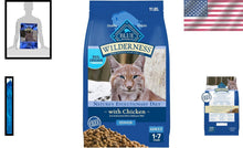 Load image into Gallery viewer, Grain-Free, High-Protein 11-lb Bag of Wilderness Chicken Cat Food for Adult Cats