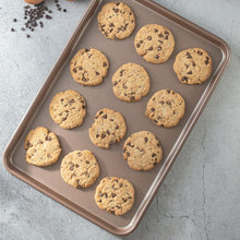 Load image into Gallery viewer, 18-Inch Gold Nonstick Baking Sheet 2-Pack - Extra Thick &amp; Even Heat Distribution