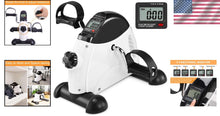 Load image into Gallery viewer, Lightweight Leg and Arm Mini Bike with LCD Monitor - Ideal for Daily Workouts