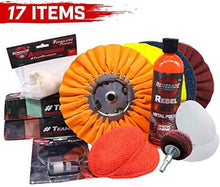Load image into Gallery viewer, Complete Semi Truck Restoration Kit: Buffing Wheels, Polish &amp; Safety Accessories