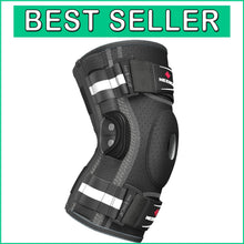 Load image into Gallery viewer, Ultimate Knee Support Brace - Copper Infused Hinges &amp; Adjustable Fit for Comfort