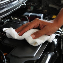 Load image into Gallery viewer, Versatile 600 Count Cotton Shop Towels, 14"x12" - Ideal for All Cleaning Needs