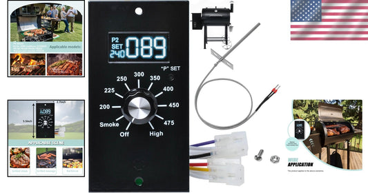 Digital Thermostat Control Board for Pit Boss Grill - Eight Temperature Settings