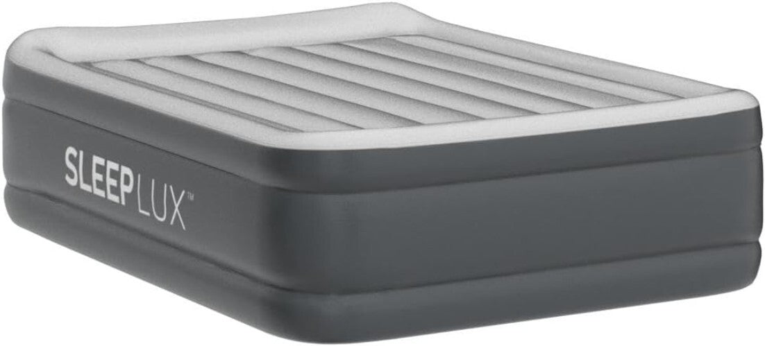 Durable Queen Air Mattress with Integrated Pillow & Fast-Inflate Pump - 661 lbs