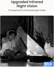 Load image into Gallery viewer, Pan &amp; Tilt Indoor Wi-Fi Security Camera with AI Detection for Home Monitoring