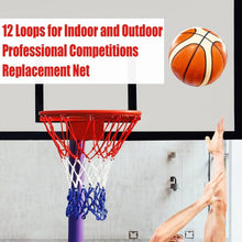 Load image into Gallery viewer, 2025 Upgrade Basketball Nets - 12 Loops, Weatherproof, Fade-Resistant, 6 Pack