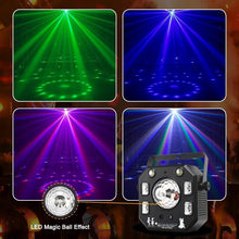 Load image into Gallery viewer, Stunning 4-in-1 LED Disco Party Light with Kaleidoscope &amp; Strobe Effects