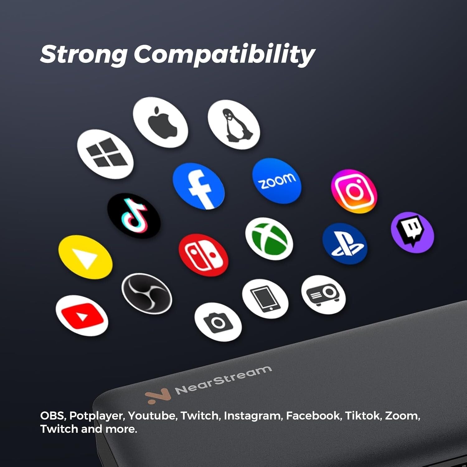 4K HDMI Capture Card with Audio Interface - Perfect for Streaming and Recording