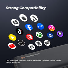 Load image into Gallery viewer, 4K HDMI Capture Card with Audio Interface - Perfect for Streaming and Recording