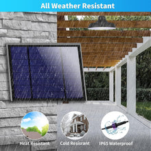 Load image into Gallery viewer, Adjustable Color Temperature Solar Pendant Light - Remote-Controlled &amp; Dimmable