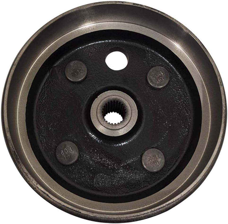 Robust Brake Drum/Hub Assembly - Ideal for Electric and 2-Cycle Gas Vehicles