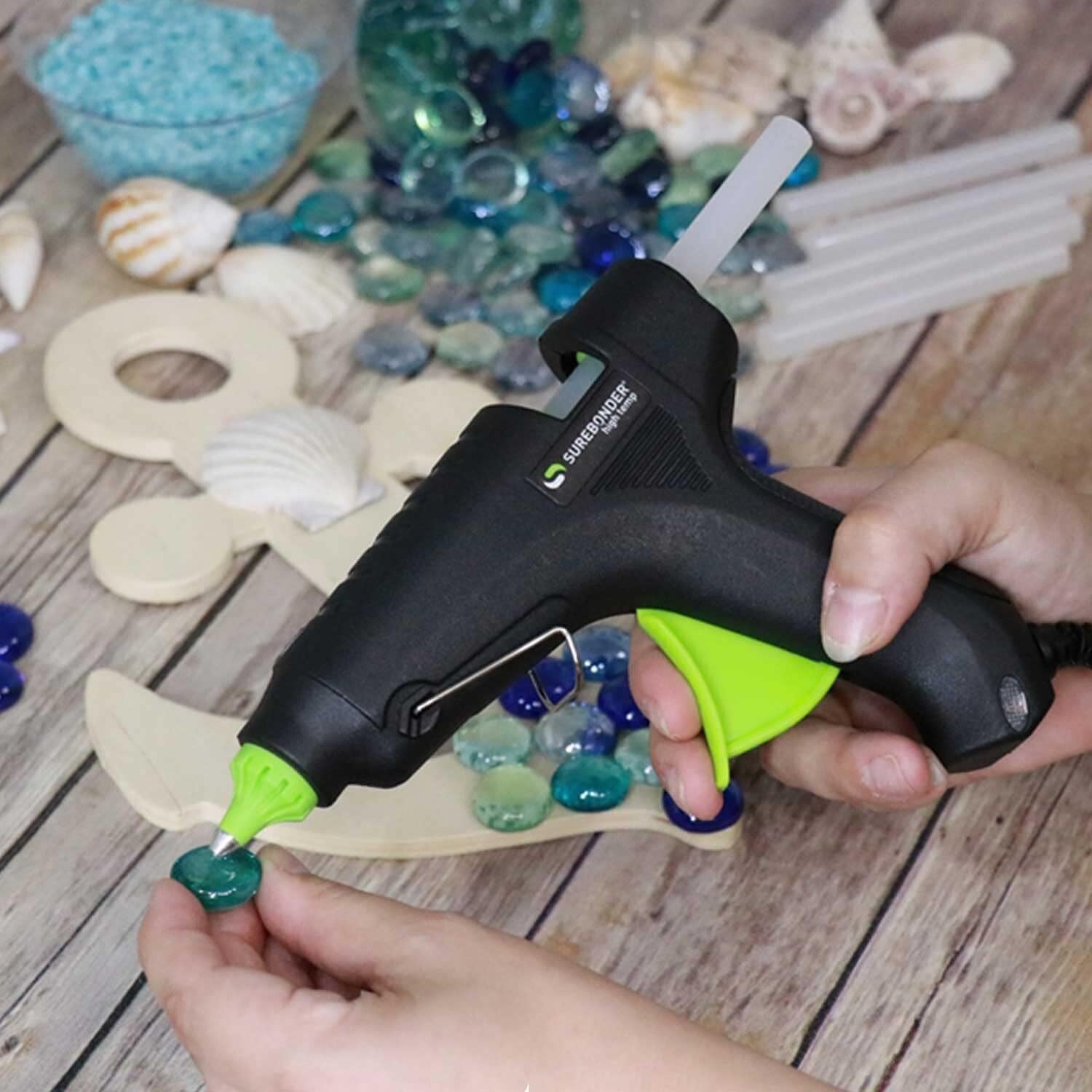 Premium Clear Hot Glue Sticks - Made in USA, 5 lb Box for Fast Bonding