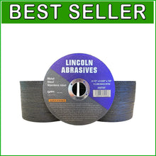 Load image into Gallery viewer, Dependable 100 Pack of 4.5" Cut-Off Discs - Ideal for Stainless Steel &amp; More