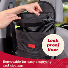Load image into Gallery viewer, Stylish Car Trash Bin Set - Waterproof, 2.5-Gallon Capacity for Organized Travel