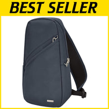Load image into Gallery viewer, 5-Point Anti-Theft Classic Sling Bag with RFID Blocking &amp; Slash-Resistant Design