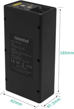 Load image into Gallery viewer, Compact Rechargeable 12V Lithium-Ion Battery Pack for LED, Cameras &amp; Devices