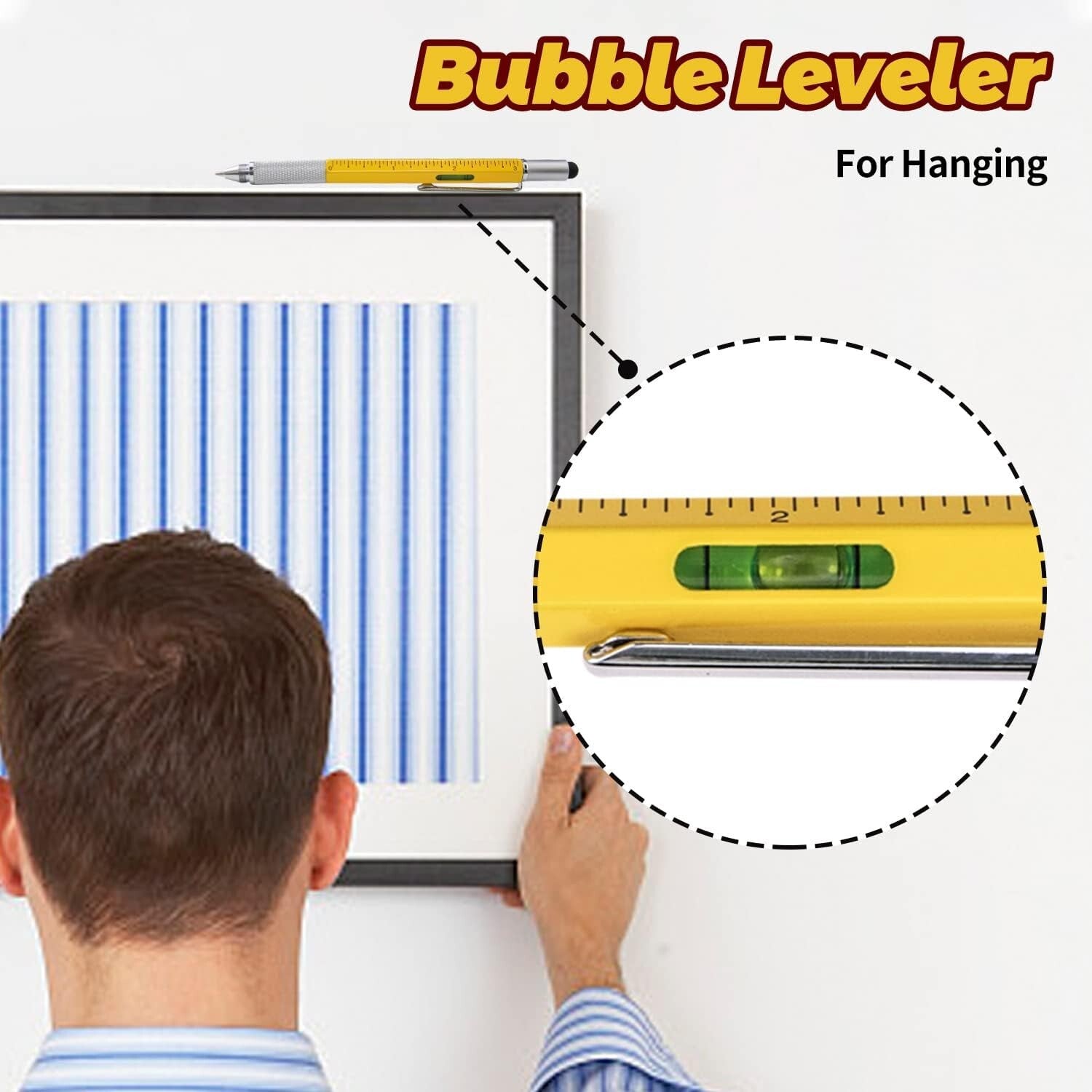 7 in 1 Multitool Tech Pen Set - Gift-Ready 5 Pack for Men, Dads & Colleagues