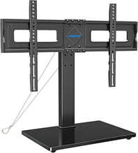 Load image into Gallery viewer, Universal Height Adjustable TV Stand for 37-75 Inch TVs - Swivel &amp; Tilt Design