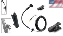 Load image into Gallery viewer, Gooseneck Condenser Mic with Clip for Saxophone - Easy One-Hand Mounting