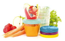 Load image into Gallery viewer, Compact &amp; Stackable Baby Food Storage Set - 24 BPA-Free Containers for Freshness