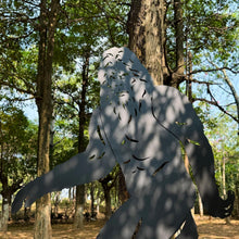 Load image into Gallery viewer, 7.4ft Bigfoot Metal Outdoor Decor - Life Size Sasquatch Garden Statue