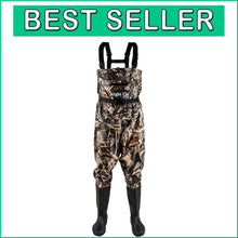 Load image into Gallery viewer, Lightweight Waterproof Fishing &amp; Hunting Waders with Comfortable Fit, Size 6-14