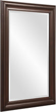 Load image into Gallery viewer, Rectangular Chocolate Brown Mirror - Framed Vanity Beauty for Any Room (24 x 36)