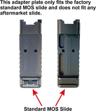Load image into Gallery viewer, Precision CNC Machined Adapter Plate for Glock 17/19 MOS - Lightweight Design