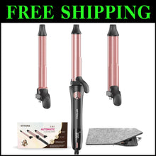 Load image into Gallery viewer, Professional Auto Rotating Curling Iron – Adjustable Heat for Long-Lasting Curls