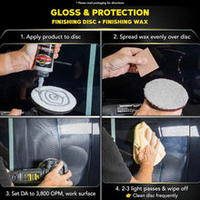 Load image into Gallery viewer, All-in-One 5-Inch Paint Correction Kit: Cutting Discs, Compound &amp; Finishing Wax