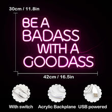 Load image into Gallery viewer, Durable and Stylish Rectangular Neon Sign: Fun Quote Neon Light for Parties