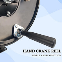 Load image into Gallery viewer, Stainless Steel 150ft Hose Reel with Swivel Arm - Max 4000 PSI Pressure Capacity