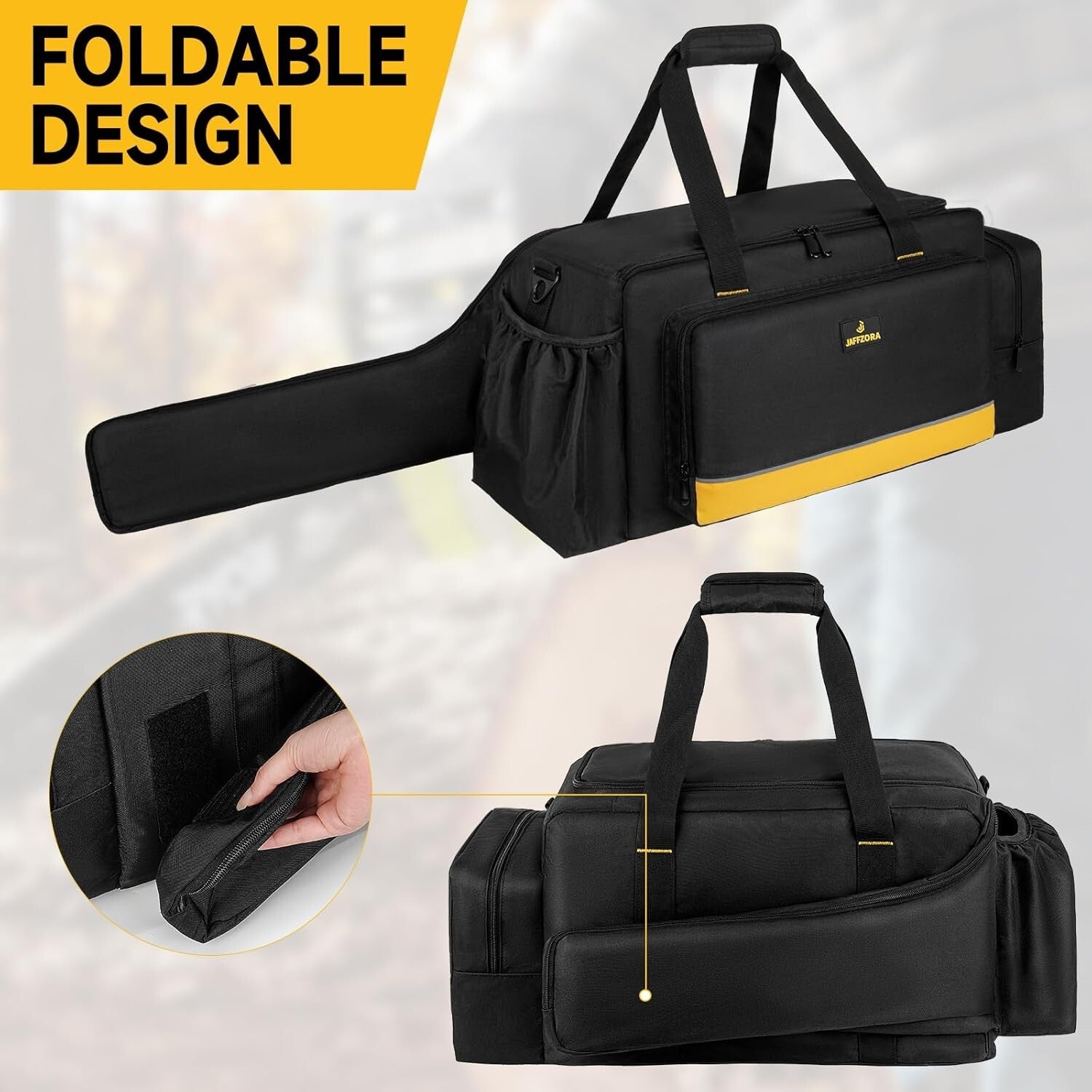 Versatile Hydro-Proof Chainsaw Storage Bag - Detachable Strap for Easy Carrying