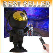 Load image into Gallery viewer, Astronaut Galaxy Projector - Unique Night Light with Adjustable Features &amp; Timer