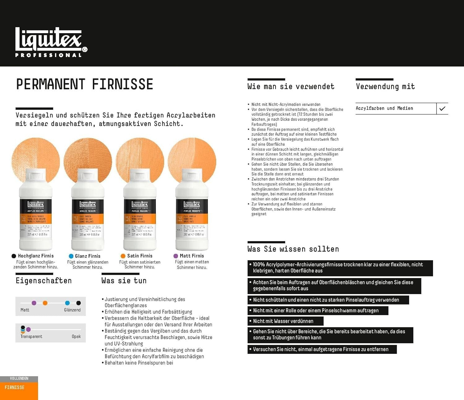 946ml Acrylic Matte Varnish - Water-Resistant & UV Resistant Protective Finish