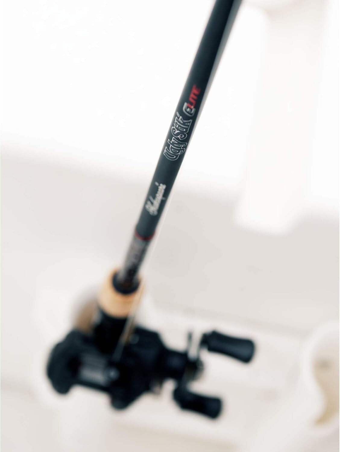 Elite 7' Ultra Light Casting Fishing Rod - Premium Cork Handle & 2-Piece Design