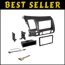 Load image into Gallery viewer, Complete Dash Kit for 2006-2011 Civic: Double DIN with Antenna Adapter &amp; Harness