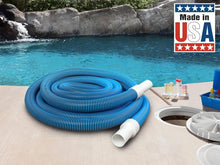 Load image into Gallery viewer, 30 Feet Durable Pool Vacuum Hose with Kink-Free Swivel Cuff - Made in USA