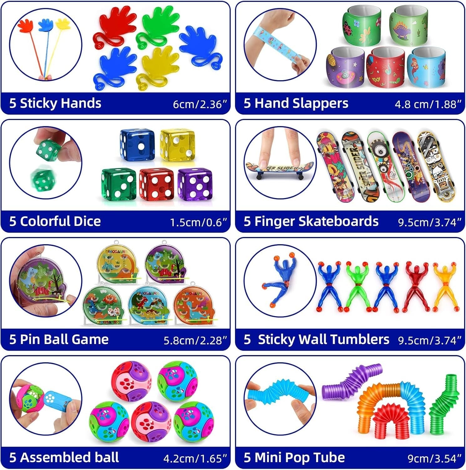 Diverse 1000PCS Toy Assortment for Ages 3-12 - Perfect for Parties and Events