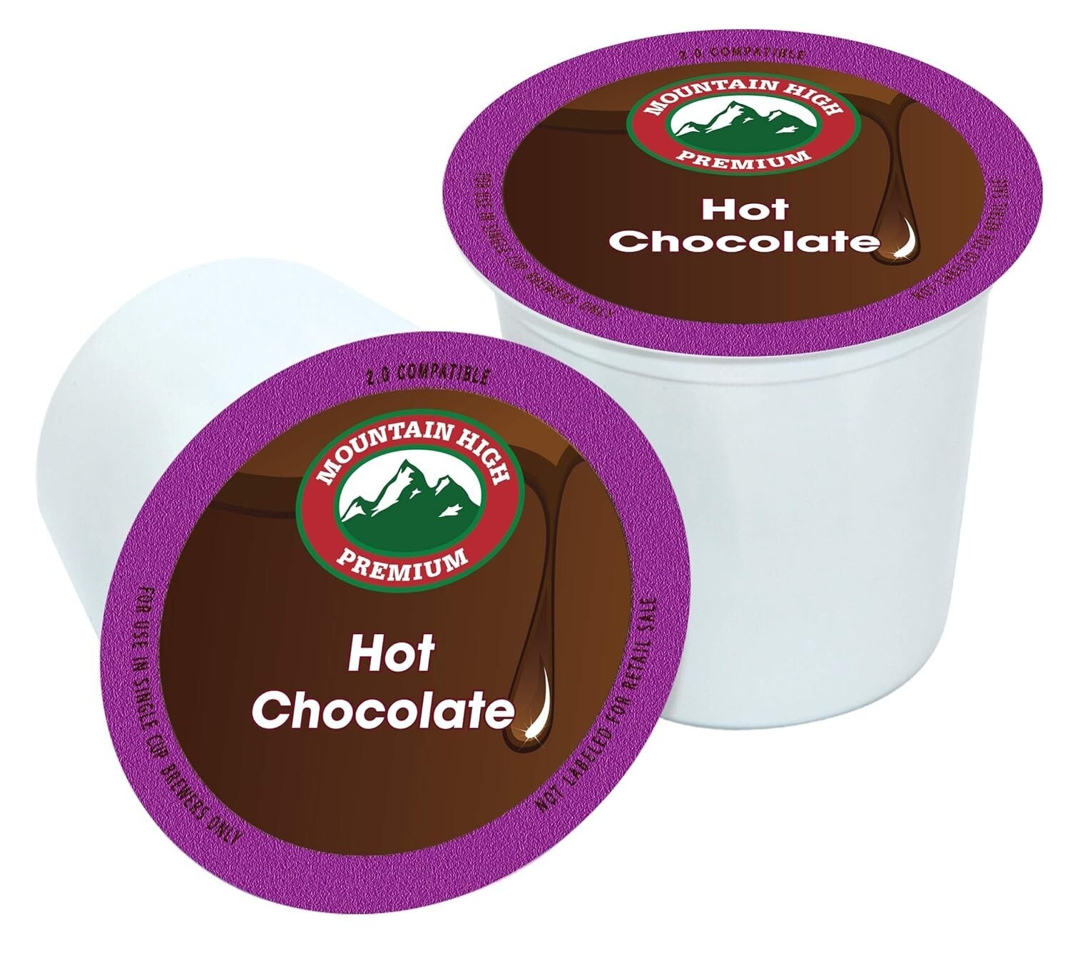 Deliciously Creamy 72 Count Milk Chocolate Hot Chocolate Pods - Family Treat