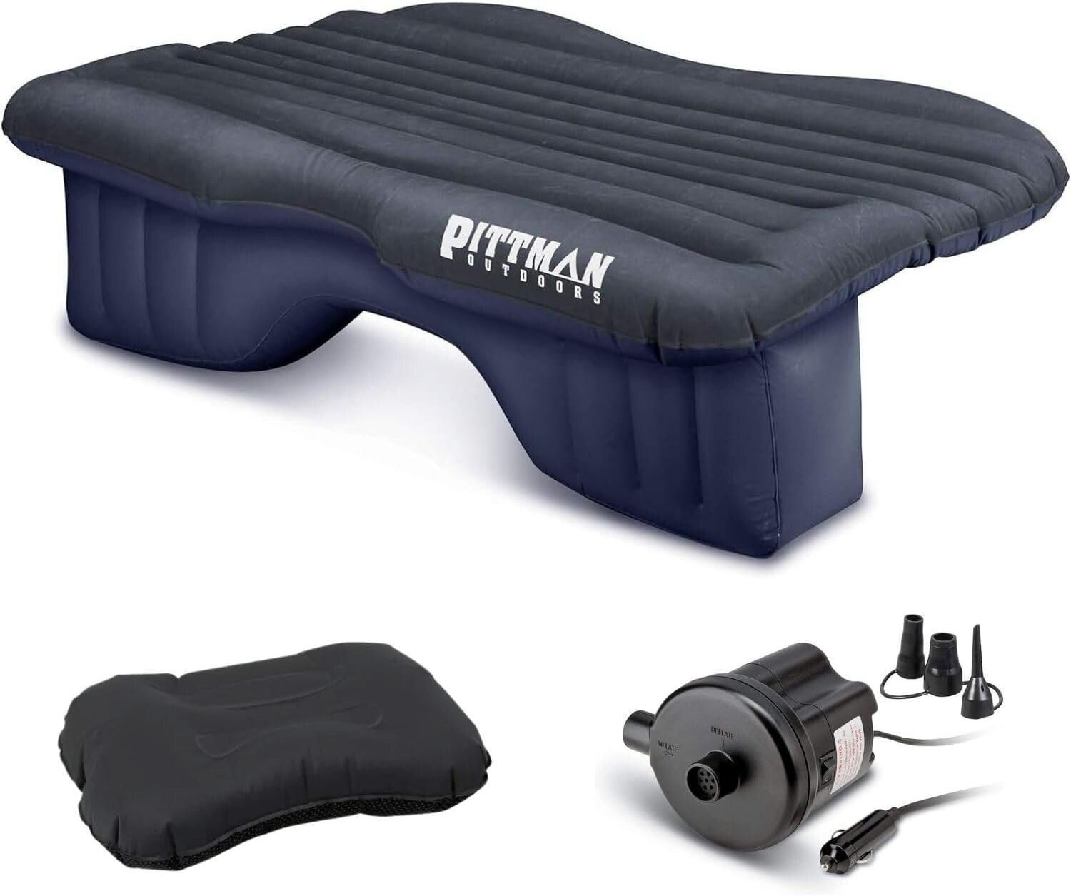 Comfortable Inflatable PVC Rear Seat Mattress - Fit for Jeeps & Mid-Size Cars