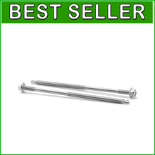 Load image into Gallery viewer, Premium 100pcs 410 Stainless Steel Hex Screws - 5 Inch Length for Robust Fixing
