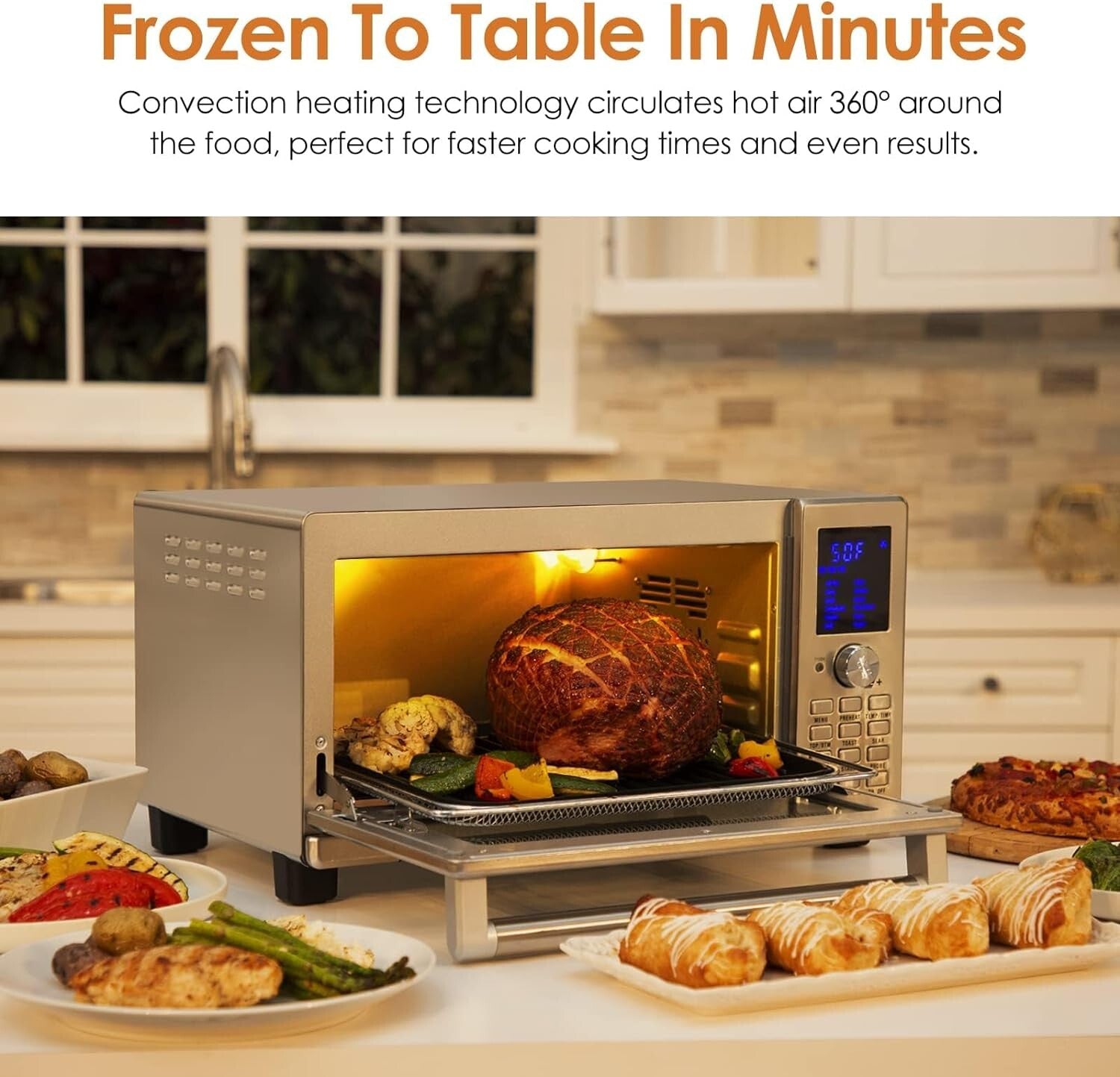 Innovative Bravo XL Air Fryer Toaster Oven: Fast Cooking, Less Oil & Smart Tech