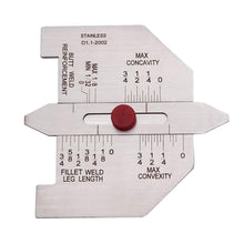 Load image into Gallery viewer, Professional Welding Measurement Tools Set: 6 Stainless Steel Gauges Included