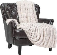 Load image into Gallery viewer, Soft Cloud Faux Fur Throw Blanket - Oversized 108" x 86" for Ultimate Luxury