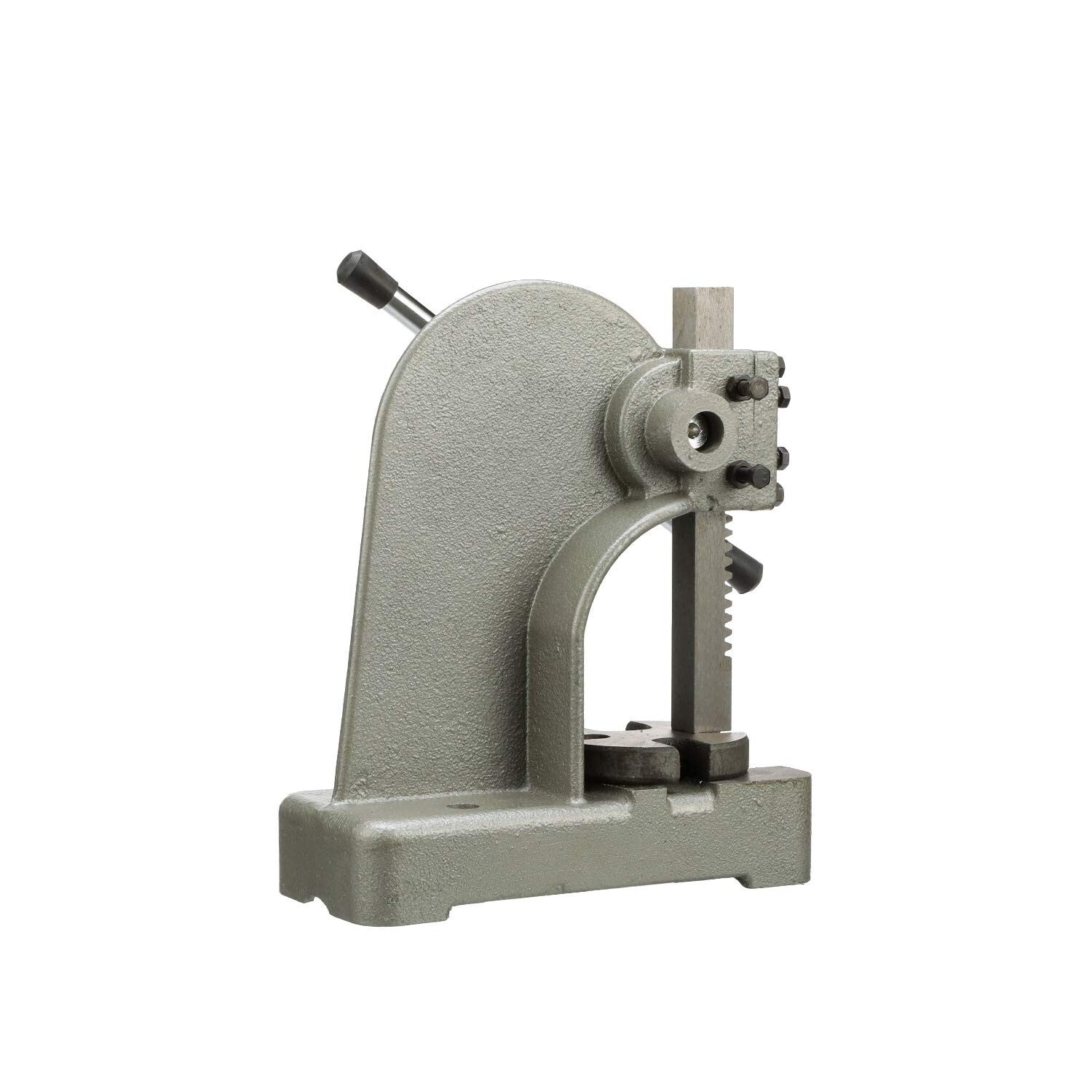 Heavy Duty Manual Arbor Press - 13 Inch Height with Steel Anvil for Durability