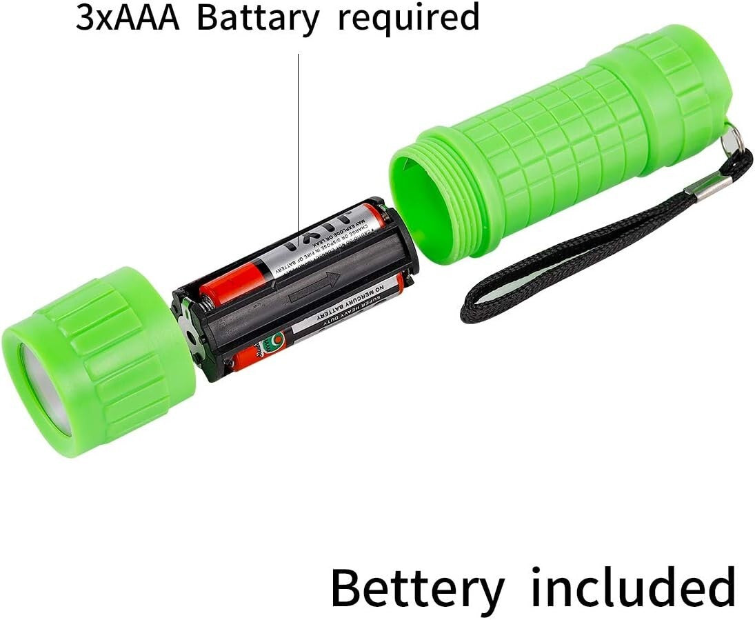 30-Pack Mini LED Flashlights with Batteries - Ideal for Home and Outdoor Use
