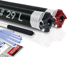 Load image into Gallery viewer, Durable 2" Garage Door Torsion Springs Set - 16,000 Cycles with Installation Kit