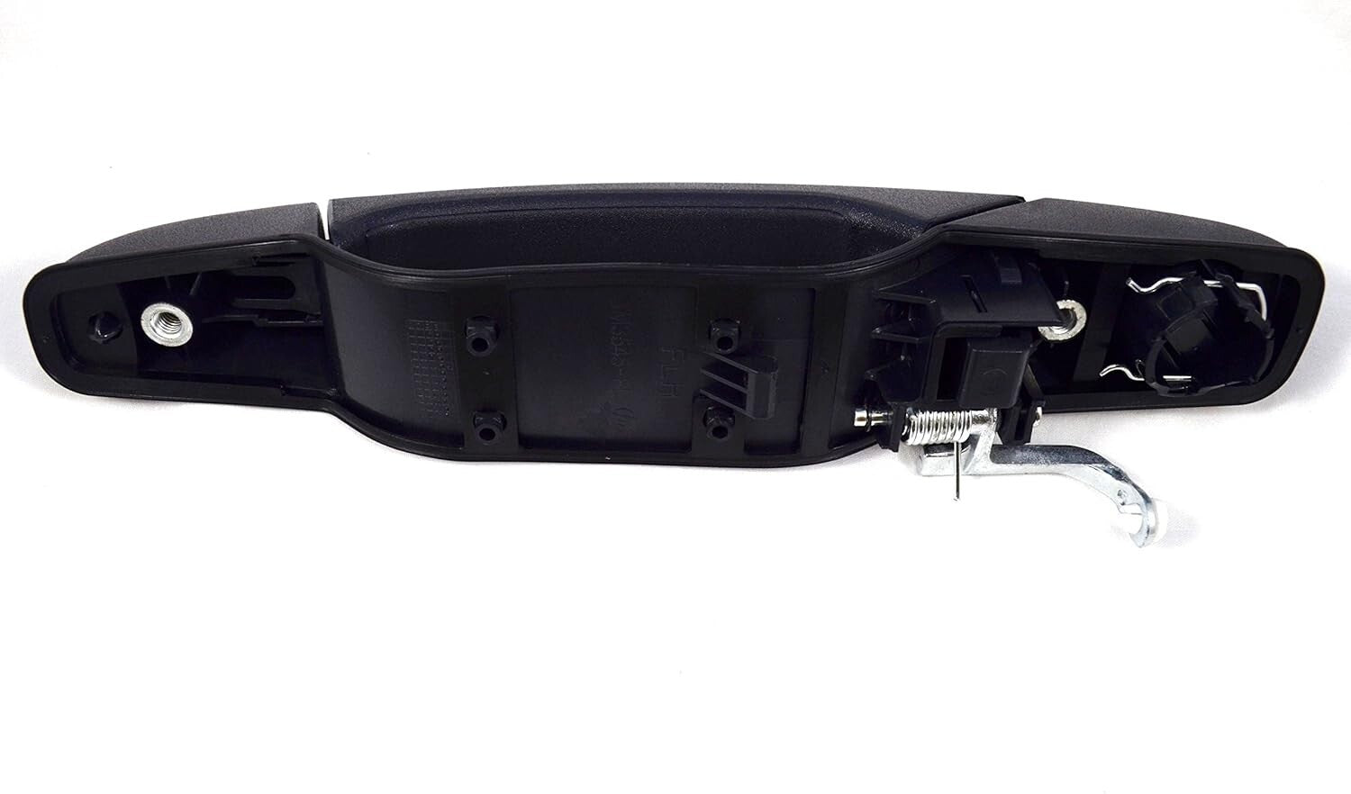 Complete Textured Black Door Handle Set - Front and Rear Left/Right Included