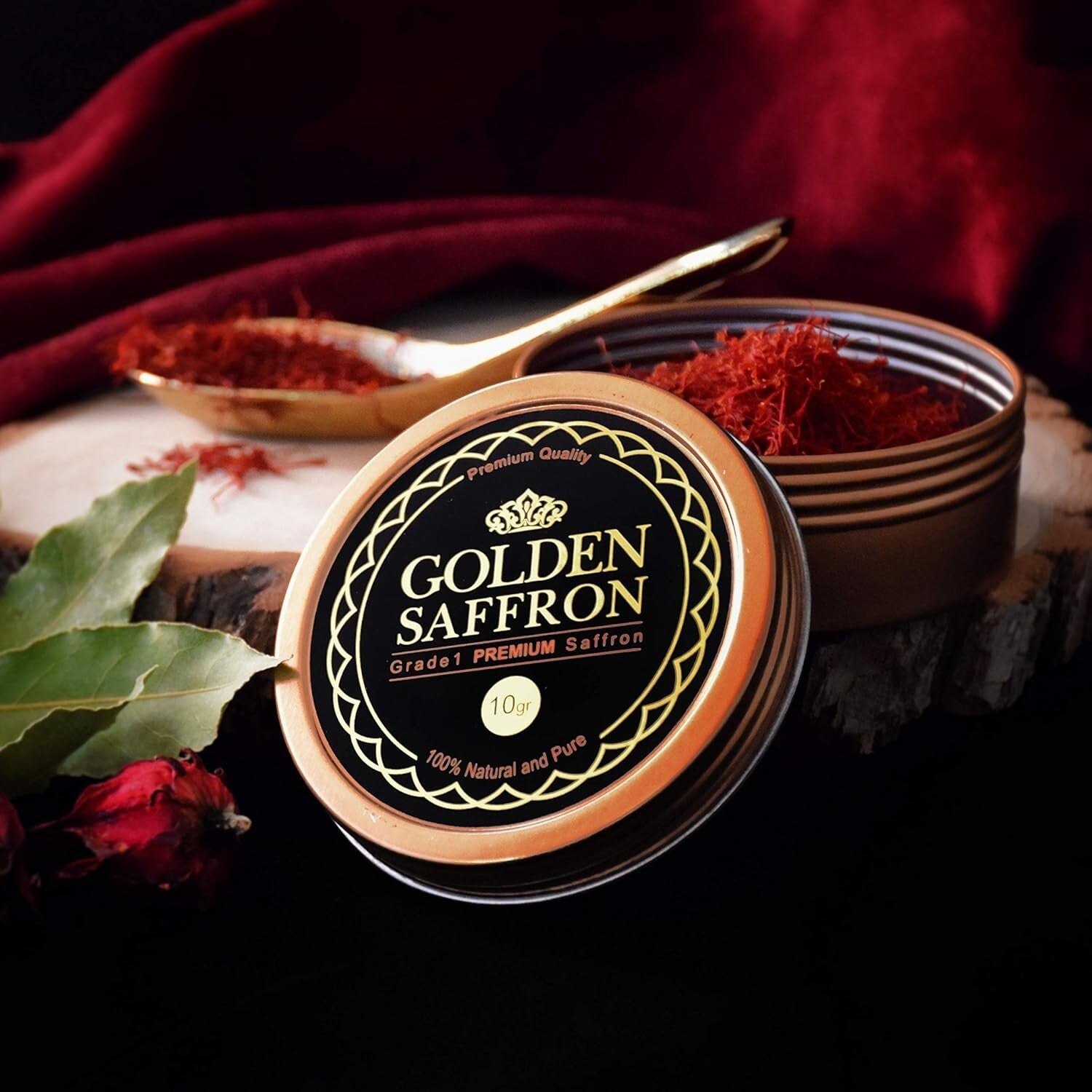 Finest Pure Super Negin Saffron, Hand-Picked - Perfect for Culinary Delights